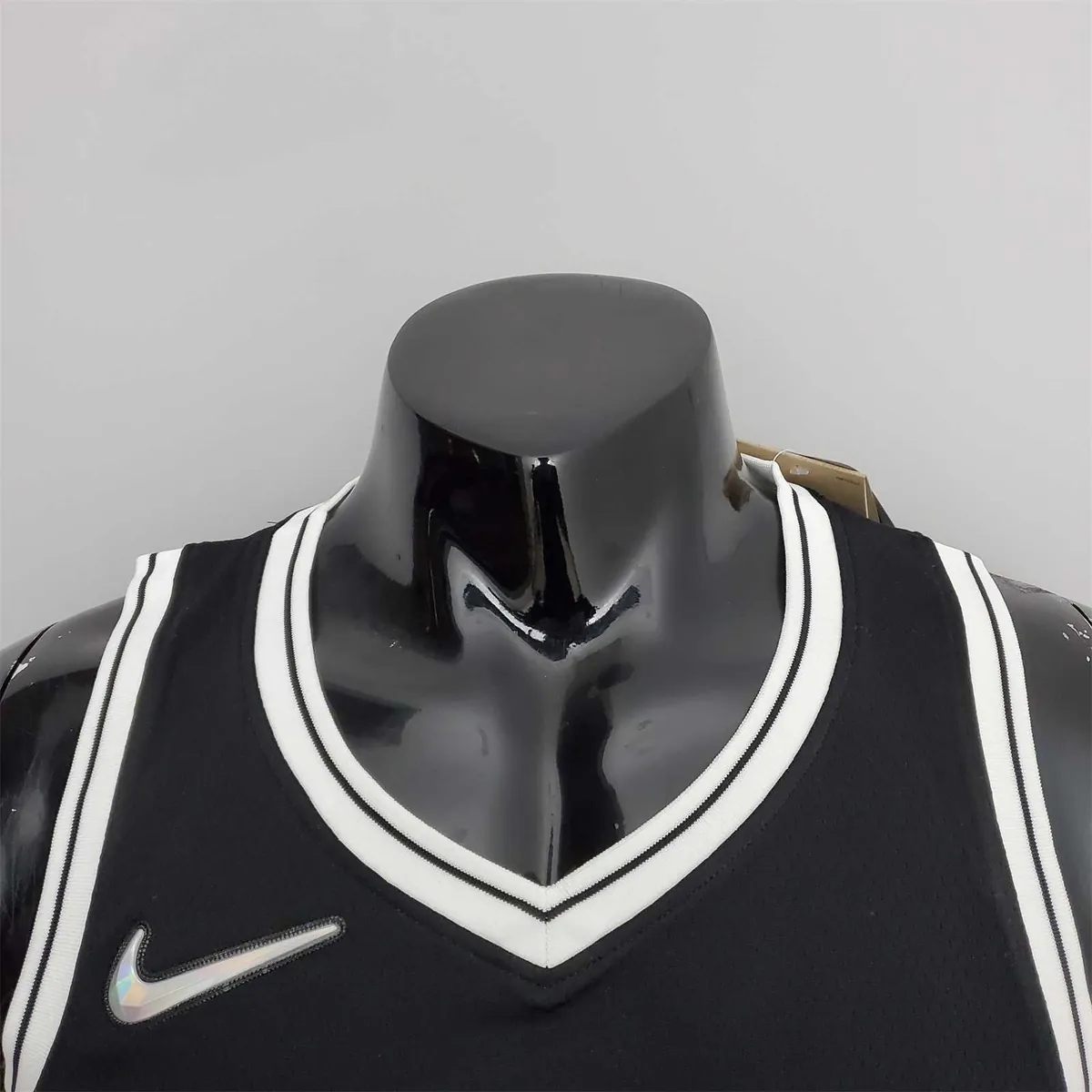 75th Anniversary Curry #30 Nets Black NBA Jersey 4