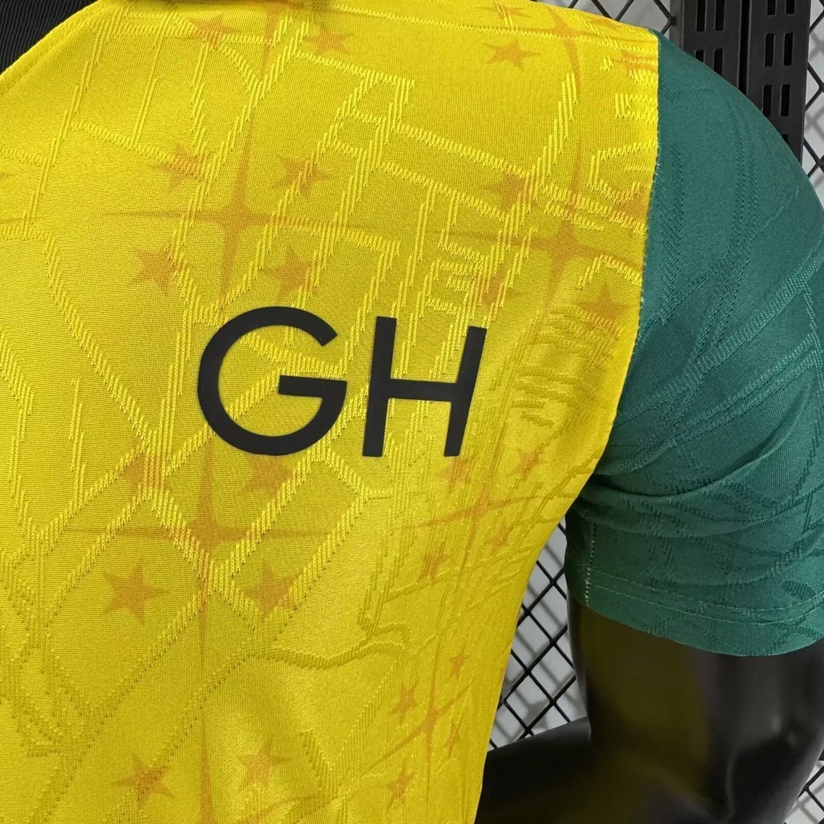 2025 Ghana Commemorative Yellow Player Shirt AAAAJersey Supply Yupoo 4