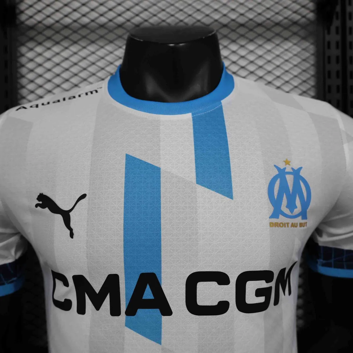 24-25 Marseille Home Kit Player Version Shirt Football AAAAJersey Supplier 6