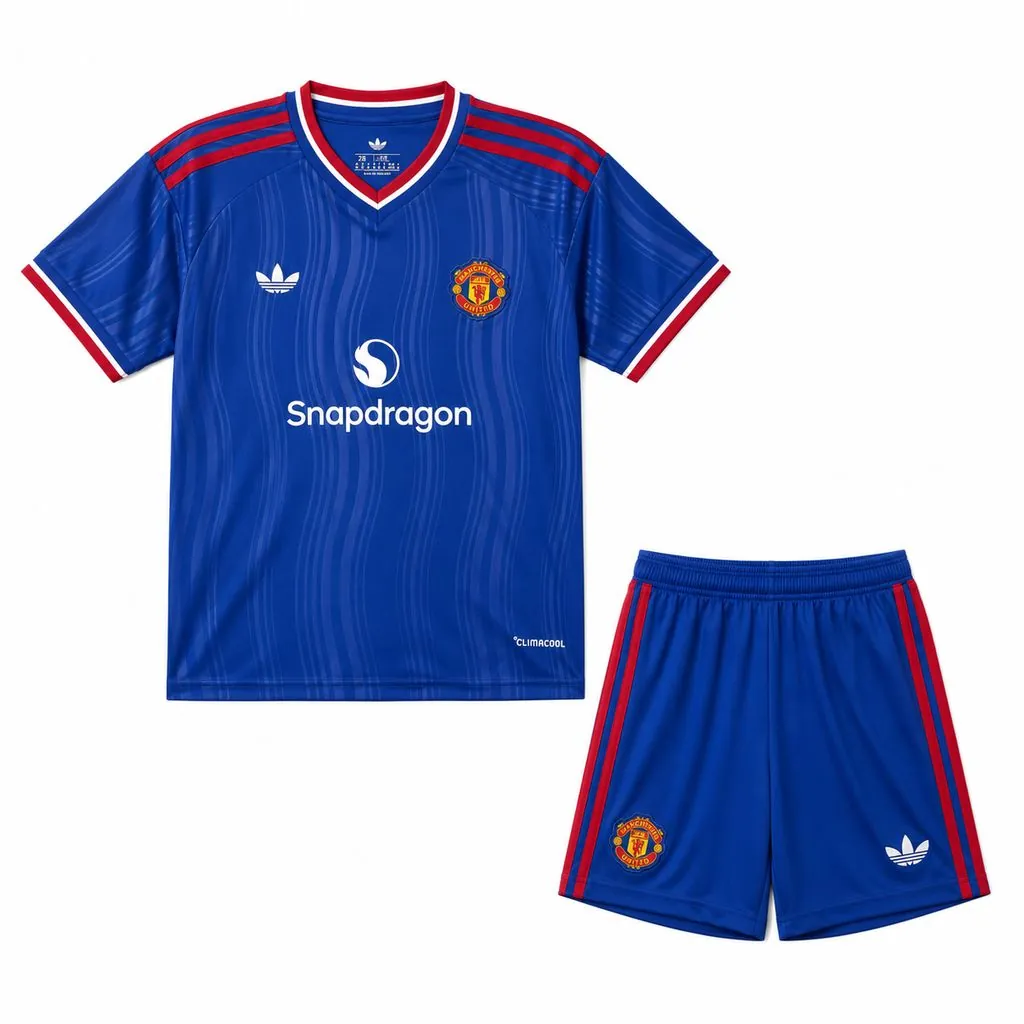 26-27 Manchester United Away Kid Kits Youth Football Apparels AAAAJersey Supply Yupoo 4 4
