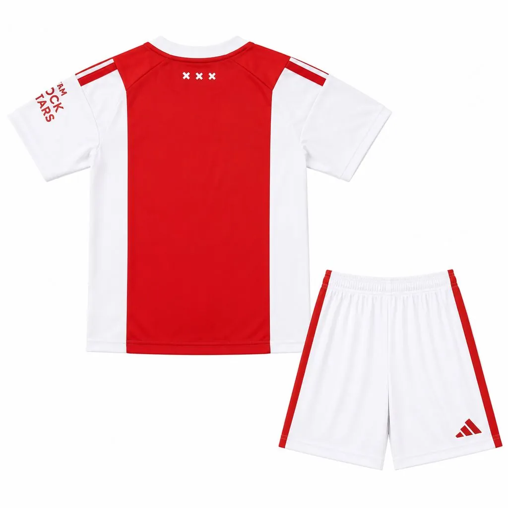 26-27 Ajax Home Kid Kits Youth Football Apparels AAAAJersey Supply Yupoo 4 2