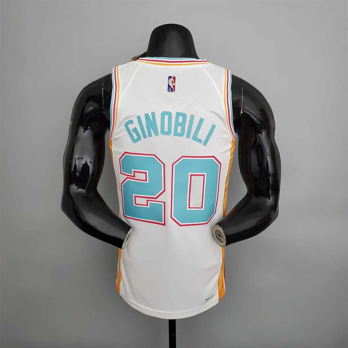2022 season Ginobili #20 Spurs City Edition White 8