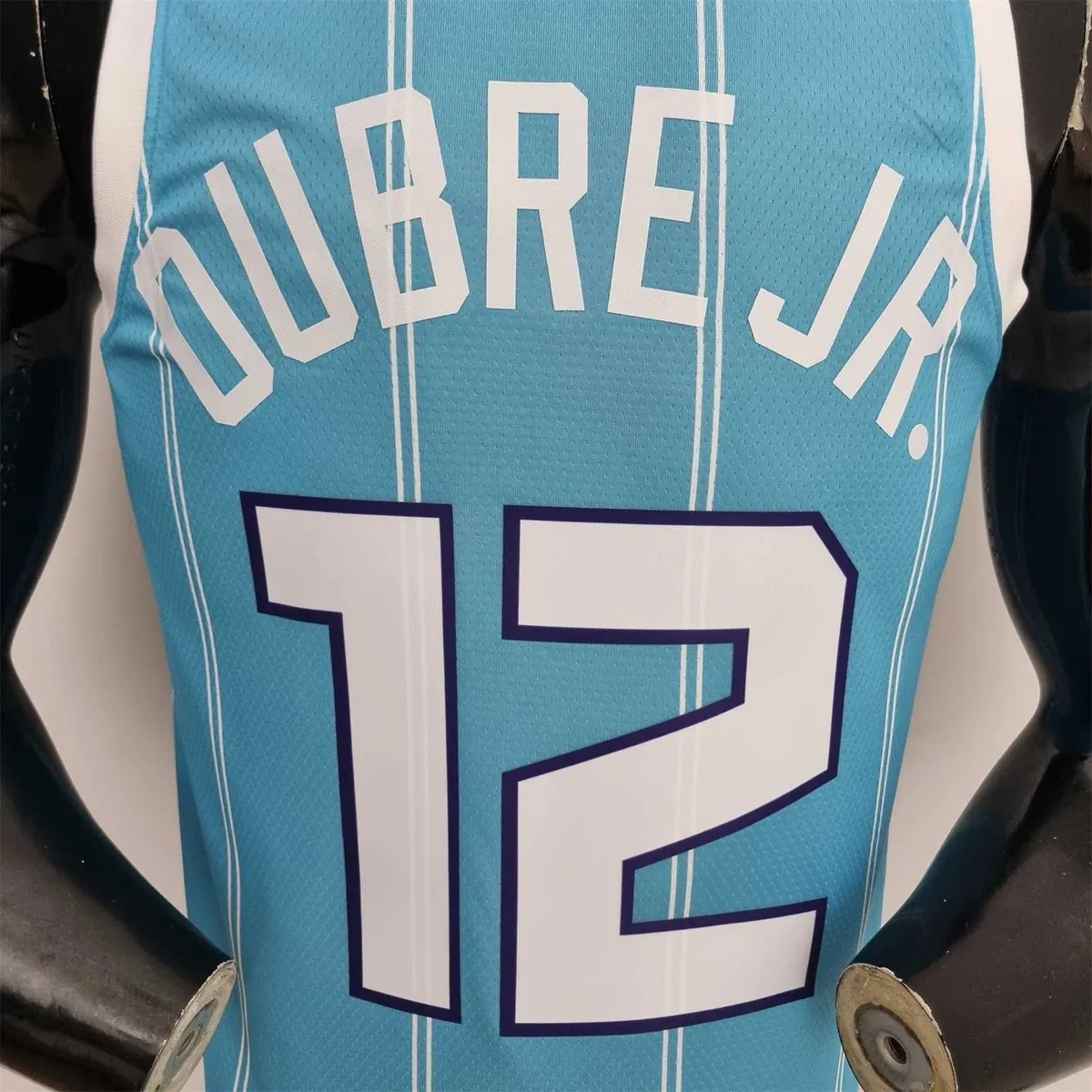 75th Anniversary Oubre jr.#12 Charlotte Hornets Blue NBA Jersey 5