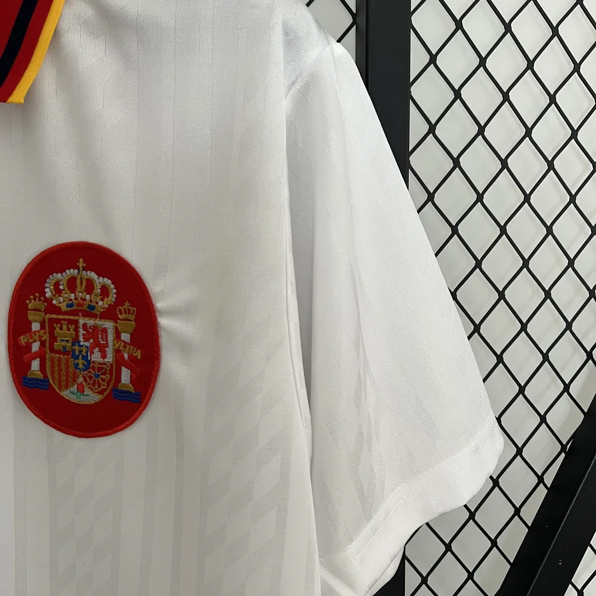 1994 Spain away white retro jersey 5