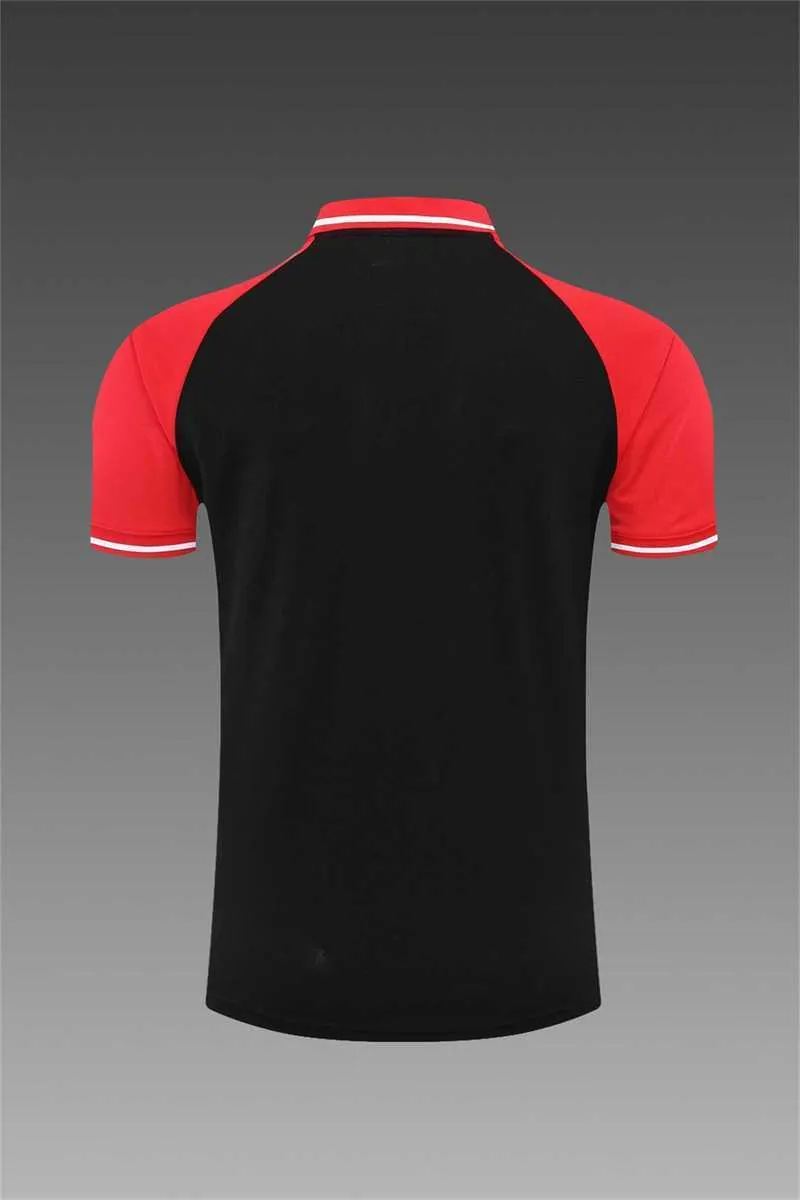 Polo Ajax black red-sleeves 2