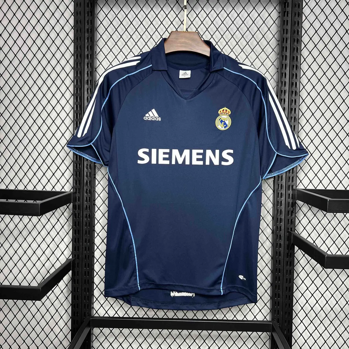 05-06 Real Madrid Away Retro Kit Vintage Shirt Sport AAAAJersey Yupoo 7