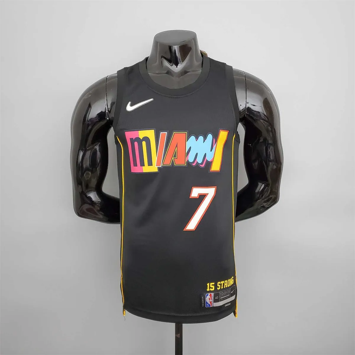 2022 season Lowry #7 Heat City Edition Black 10
