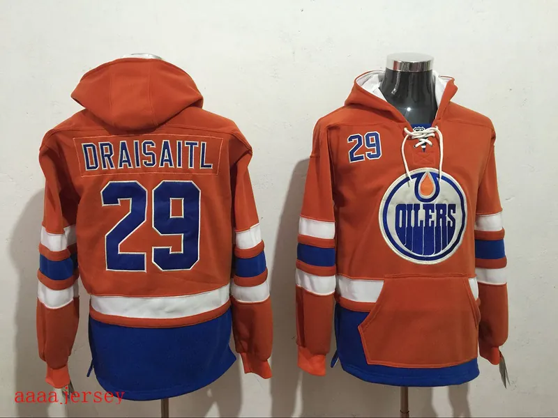 Edmonton Oilers hoodie ice hockey jersey M-3XL 埃德蒙顿油人队帽衫冰球服 4