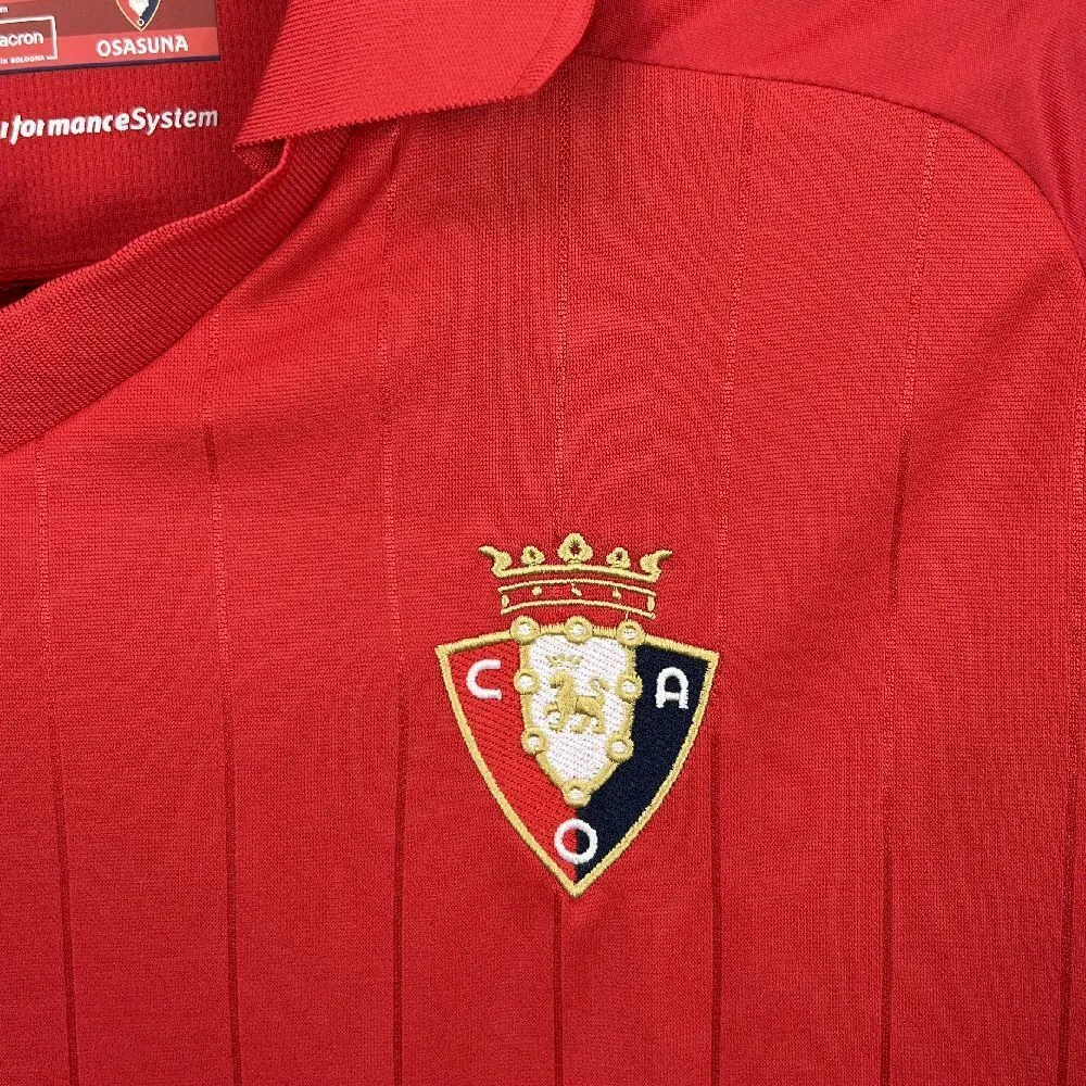 25-26 Osasuna Home Kit Football Apparels Sport AAAAJersey Supplier Yupoo 2