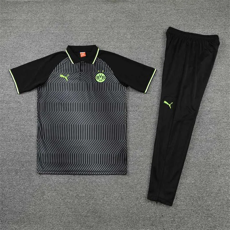 Polo Dortmund black stripes 11