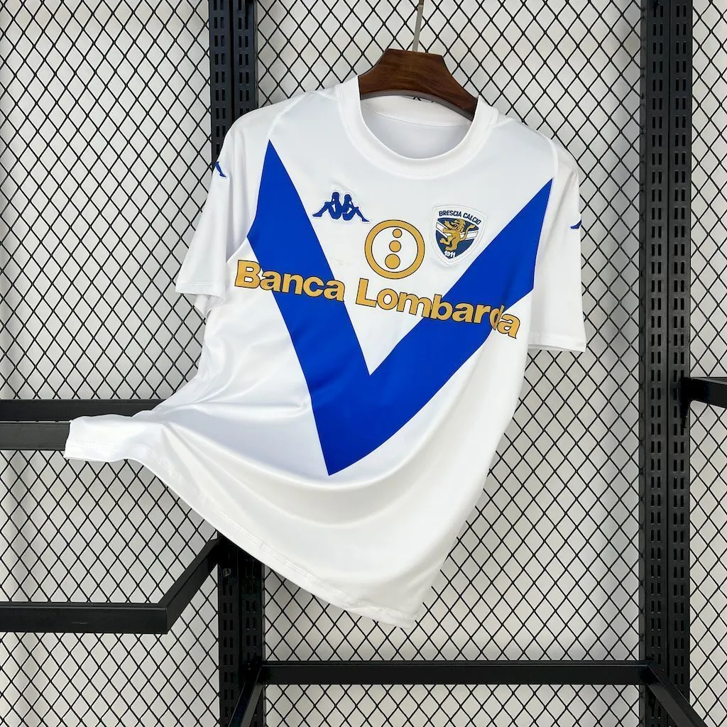 03-04 Brescia Away Retro Kit Vintage Shirt AAAAJersey Supplier Yupoo 6