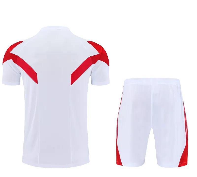 25-26 Bayern Munich Original White Training Kits Football Tracksuits 2