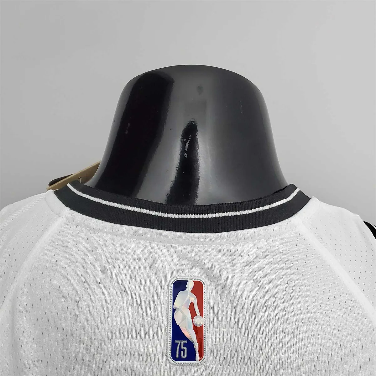 75th Anniversary Curry #30 Nets White NBA Jersey 5