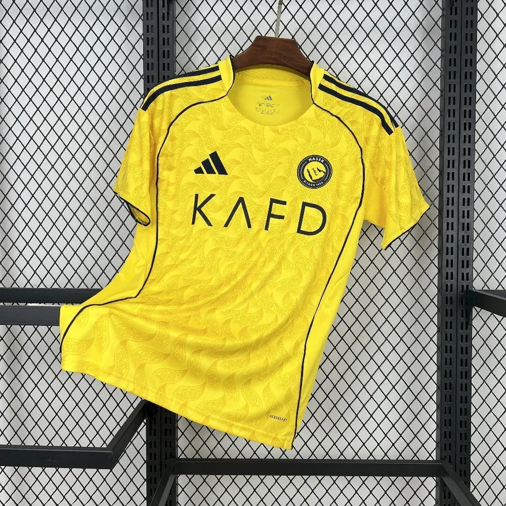 25-26 Al-Nassr Home Kit Football Apparel Sino Shirt AAAAJersey Wholesale Yupoo 7