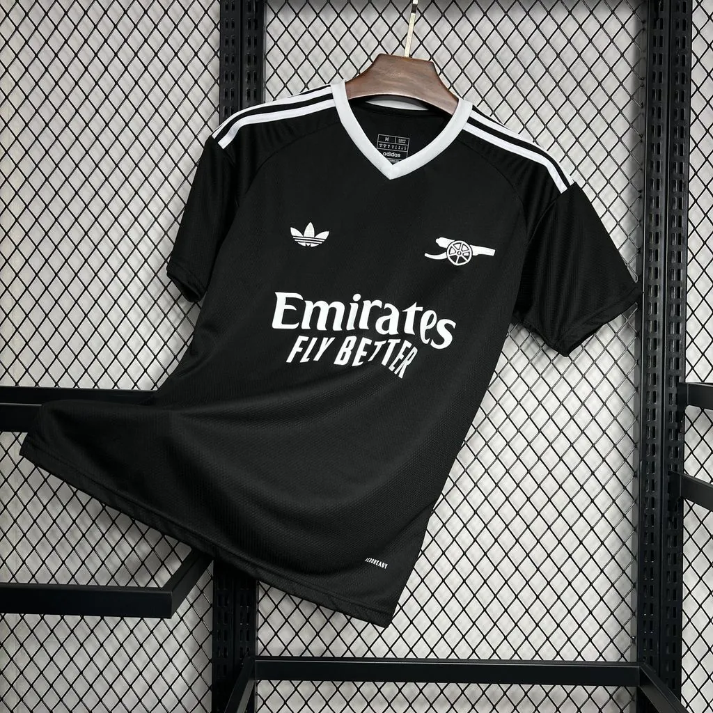 24-25 Arsenal Black GoalKeeper Kit Soccer Uniforms Soccer AAAAJersey Yupoo 1