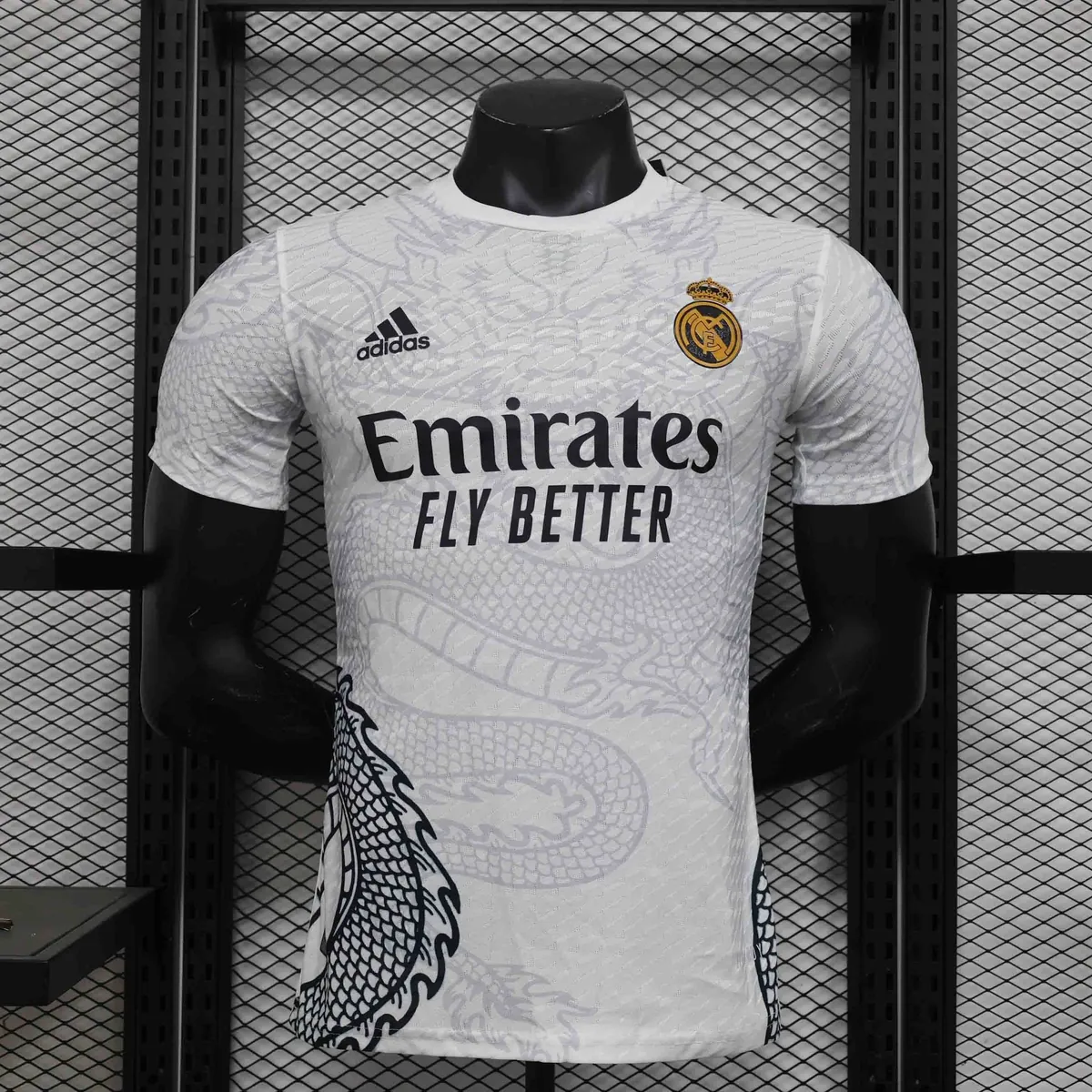 24-25 Real Madrid White Dragon Special Edition Player Version Shirt AAAAJersey Yupoo 7