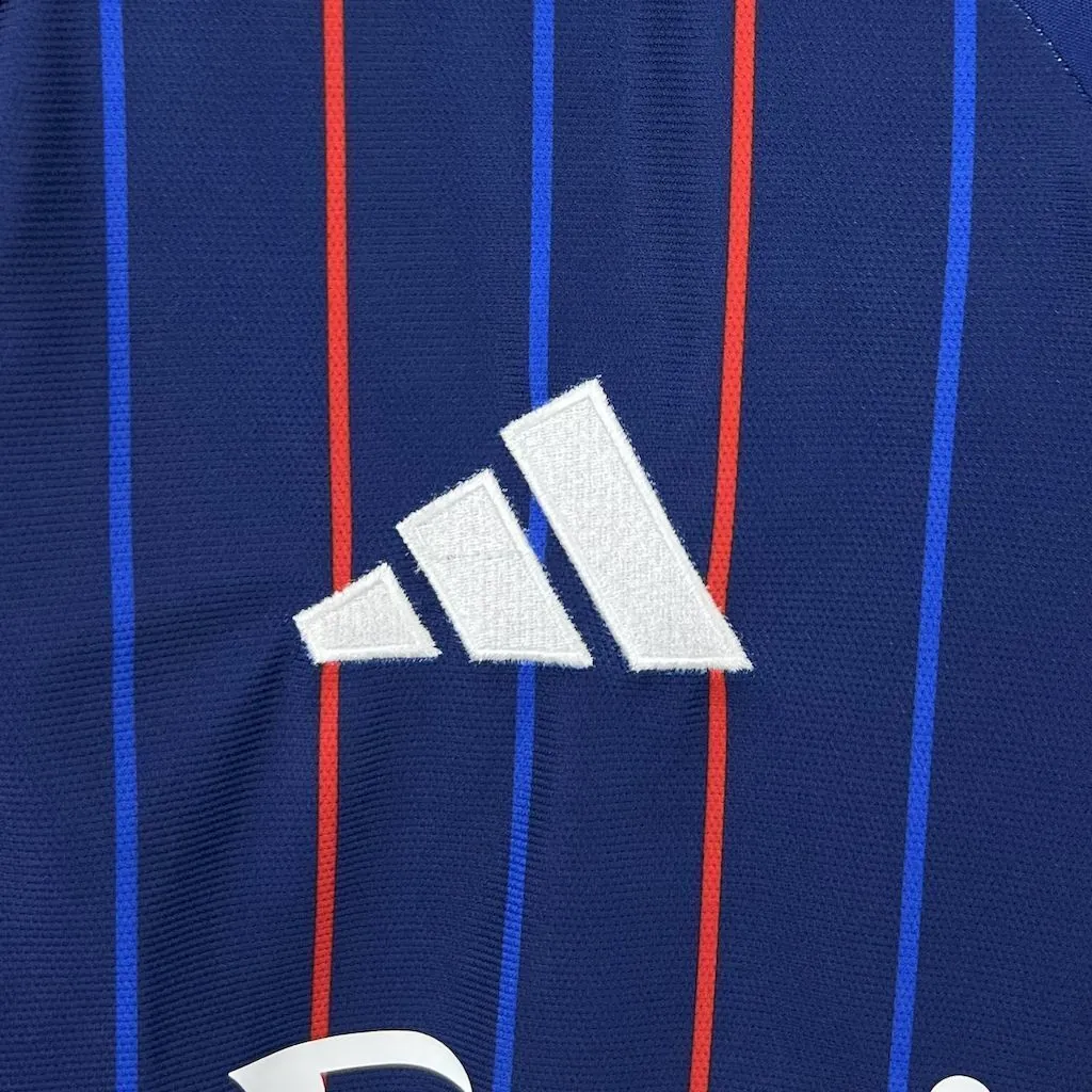 25-26 Lyon Away Shirt Football T-Shirt AAAAJersey Supply Yupoo 3