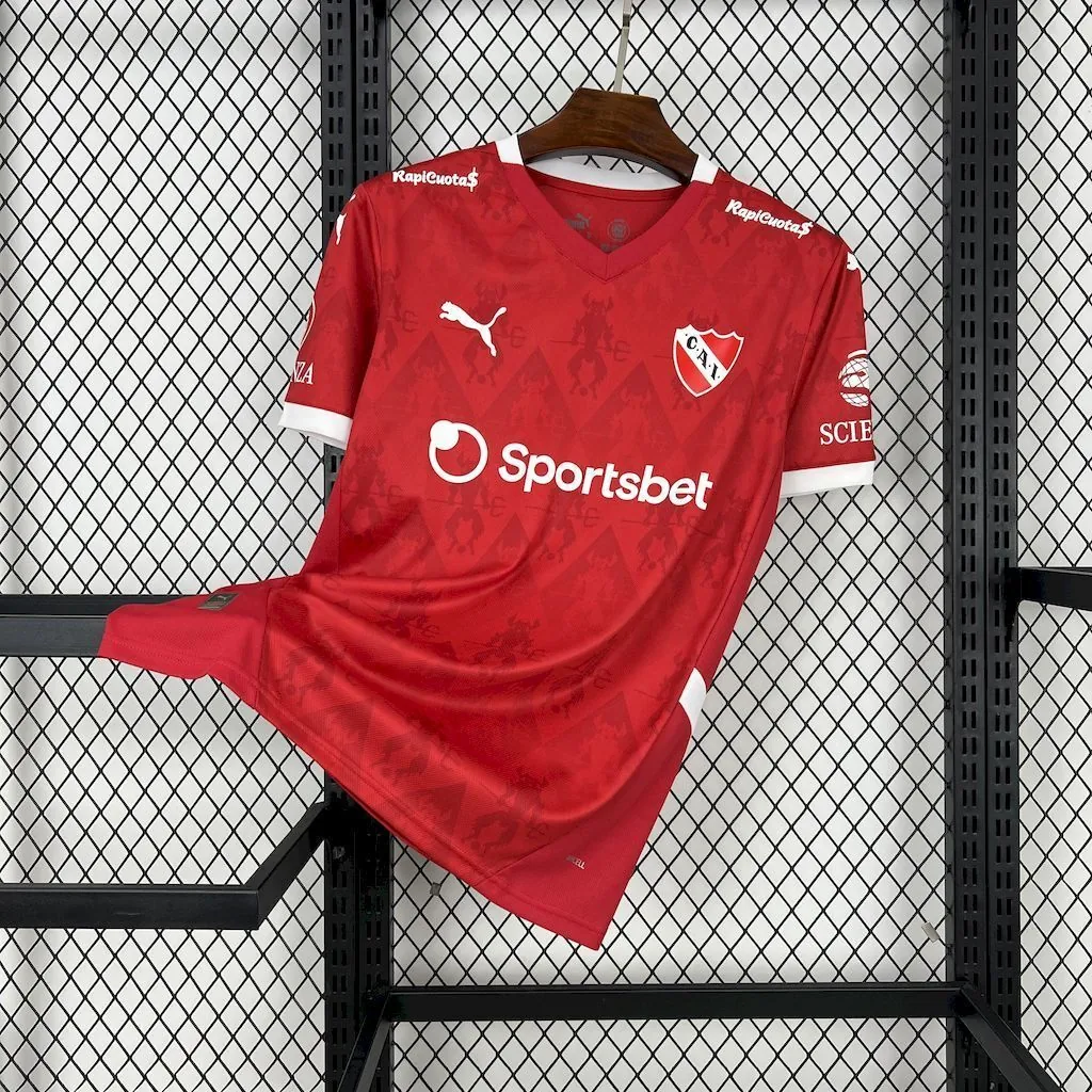 25-26 Independiente Home Shirt Football Uniforms AAAAJersey Dropship Yupoo 8