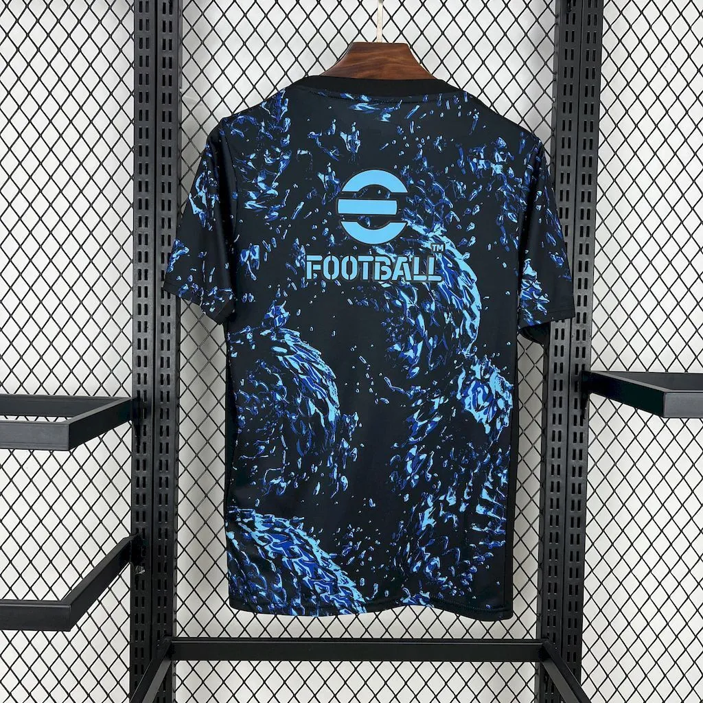 25-26 Inter Milan Pre-Match Kit Football T-Shirt AAAAJersey Yupoo 5