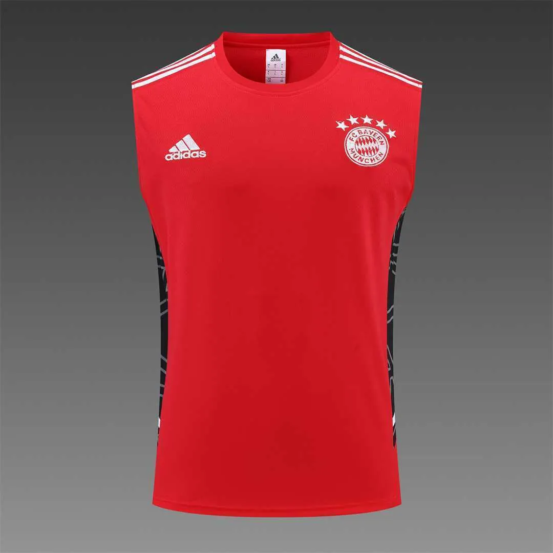 22-23 Bayern vest training suit kit red 5