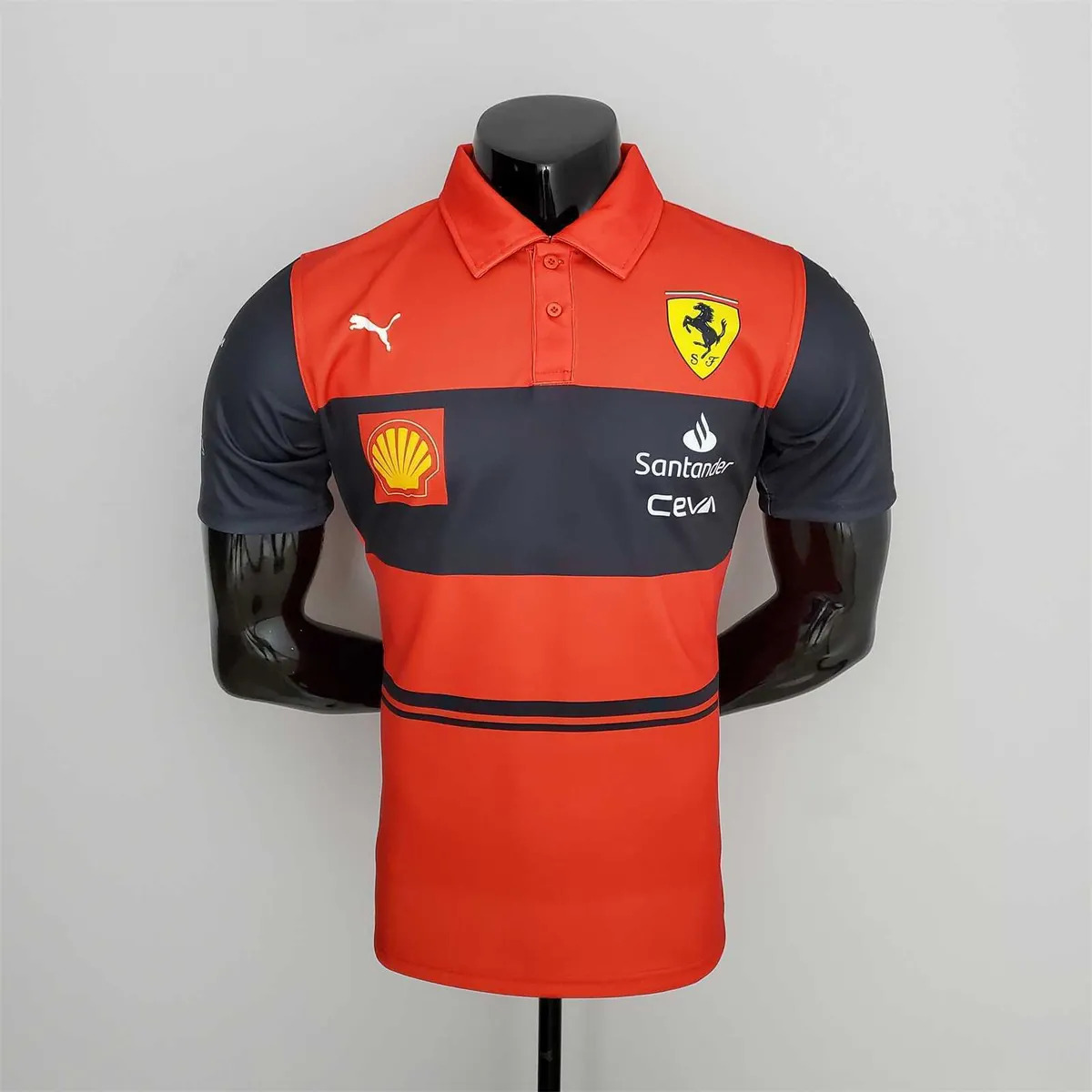 New F1 Formula One; Ferrari racing suit polo red 10