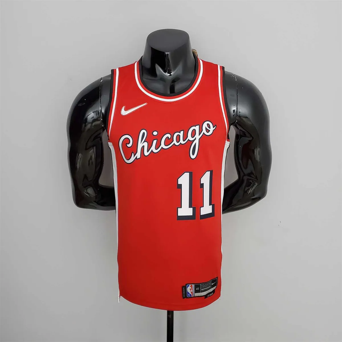 75th Anniversary 2022 Season Chicago Bulls DeROZAN#11 City Edition Red NBA Jersey 10