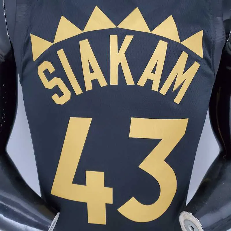 2021 SIAKAM#43 Raptors black gold 7