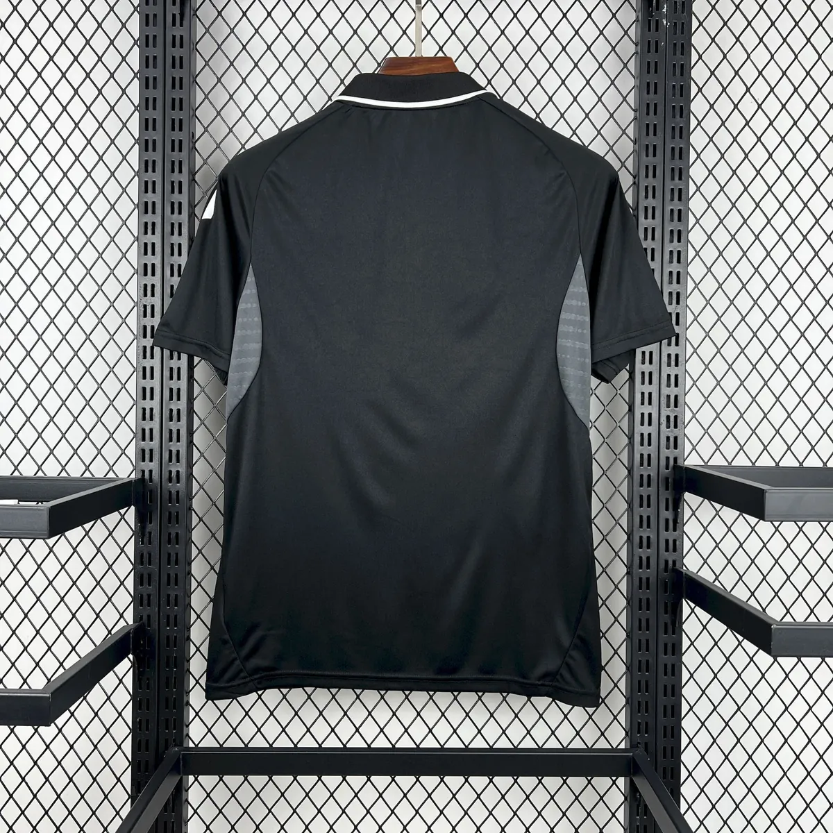 25-26 Sevilla Black Travel Polo Football T-Shirt AAAAJersey Wholesale Yupoo 1