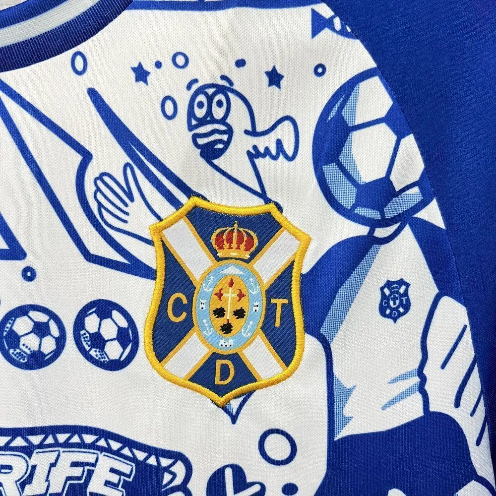 25-26 Tenerife Special Edition Football T-Shirt Sport AAAAJersey Supply Yupoo 2