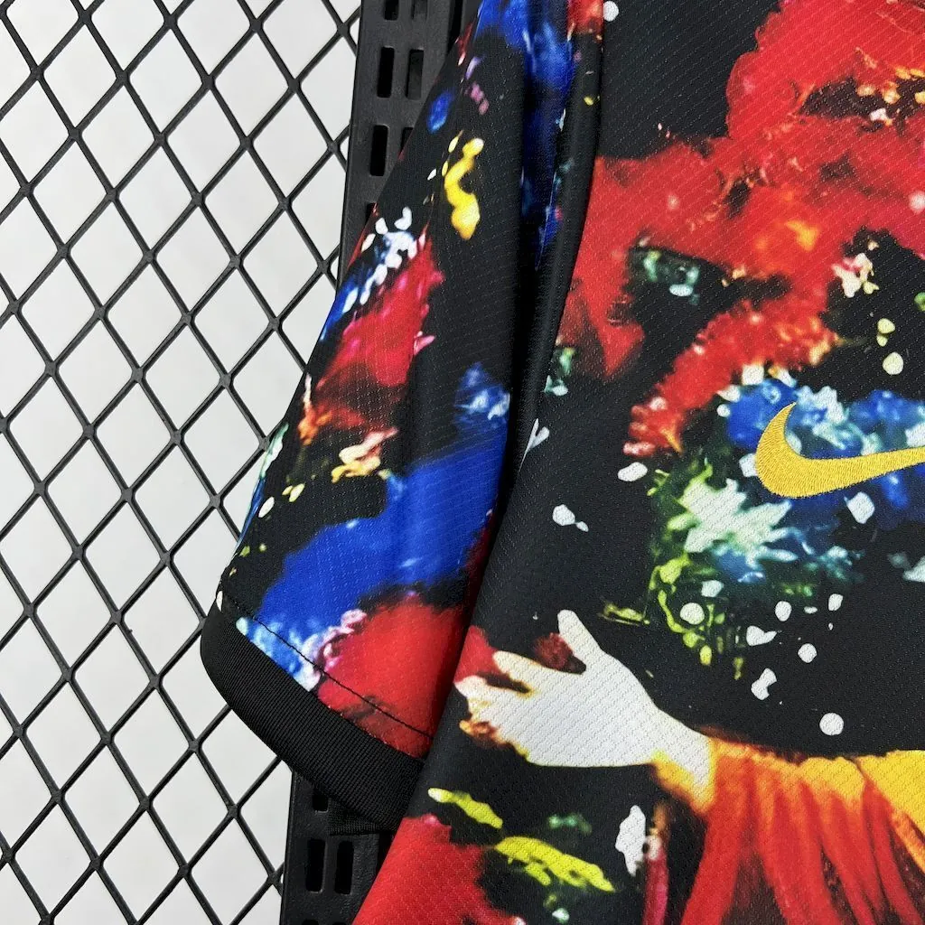 2025 Brazil Cristo Redentor Colorful Special Edition T-Shirt Football Apparels Soccer AAAAJerse 2