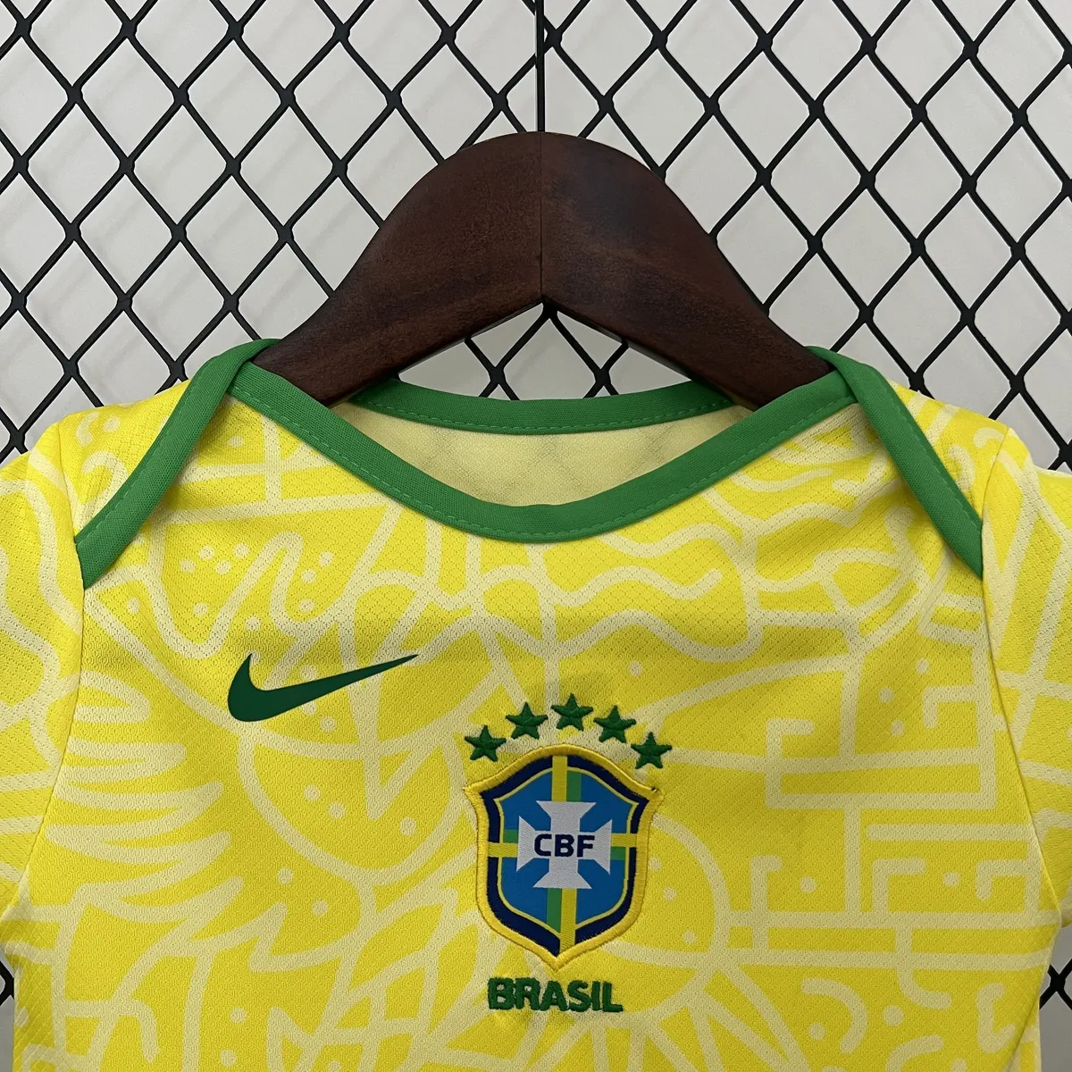 2024 Brazil Home Baby Uniform Best Wholesale Yupoo 4