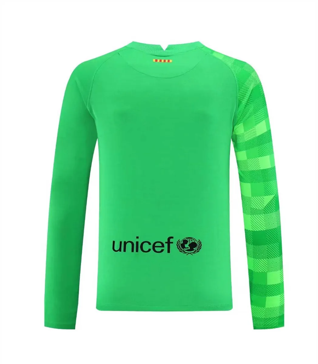 21-22 Barcelona green goalkeeper long sleeve 14