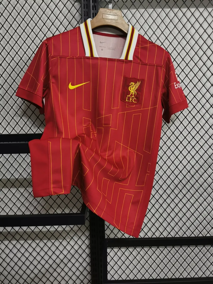 24-25 Liverpool home kit Size:S-2XL Jersey Yupoo 4