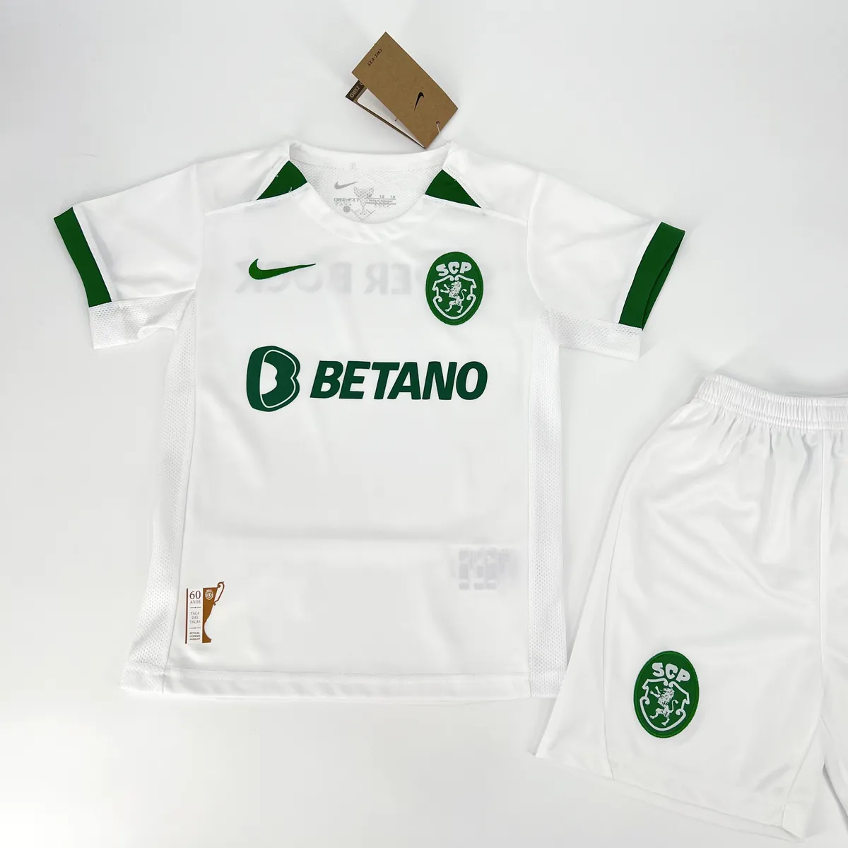 24-25 Sporting CP Away Kid Kits Youth Apparels AAAAJersey Wholesale Yupoo-1 5