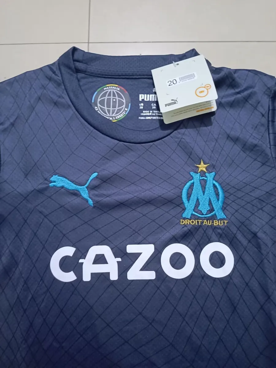 22-23 Marseille away kids kit 1