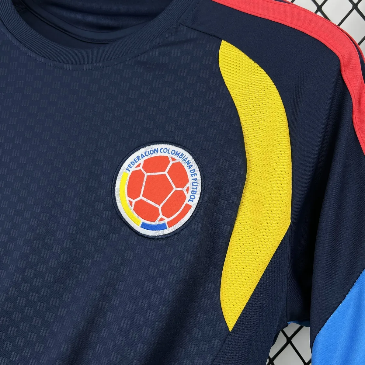 2026 Colombia Mens Pre-Match Kit World Cup T-Shirt Football AAAAJersey Supply Yupoo 6