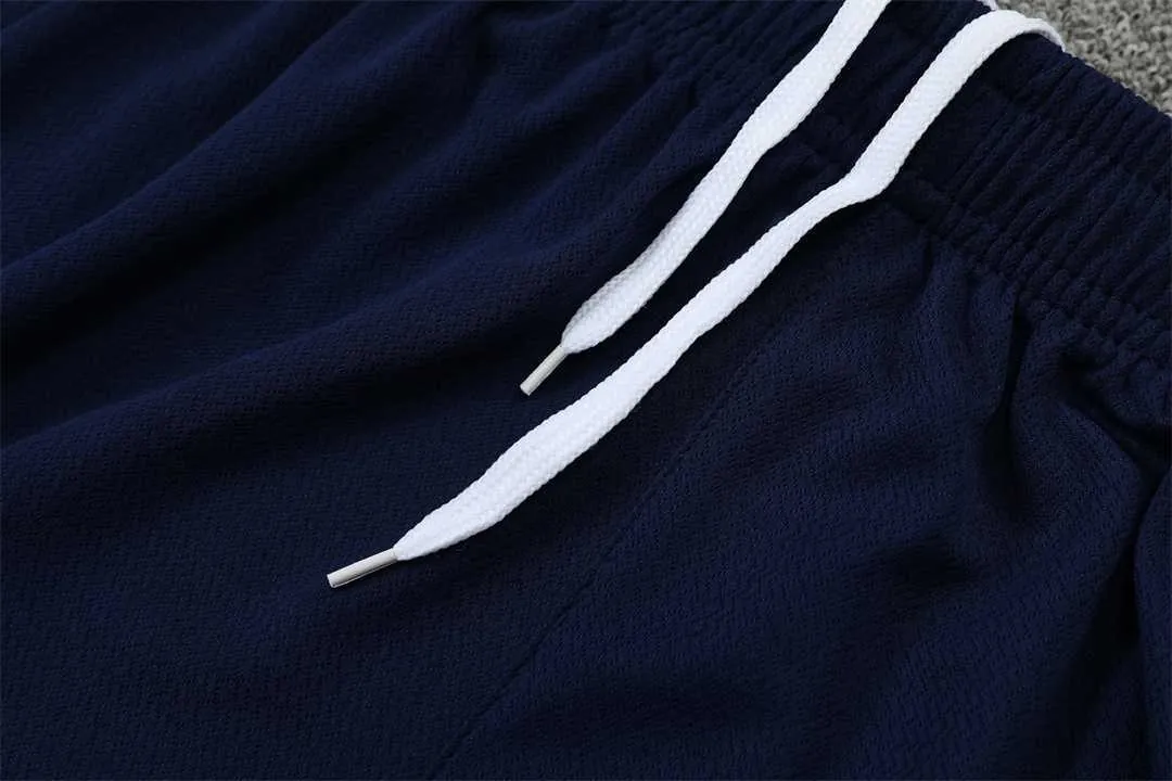 22-23 Marseille vest training suit kit dark blue white1684405084000 22