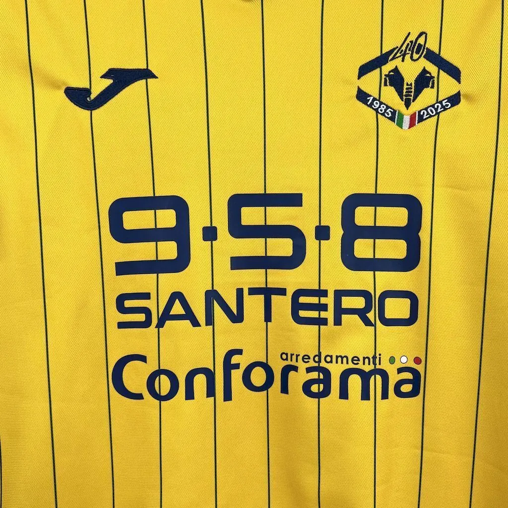 25-26 Hellas Verona 120th Anniversary Edition Football T-Shirt AAAAJersey Supply Yupoo 3