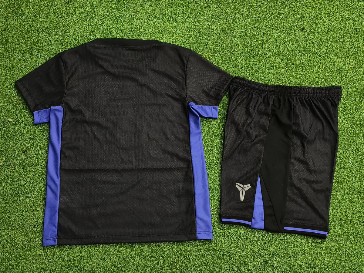 25-26 Kid Barcelona X Kobe Away Kit Player Version Youth Apparels AAAAJersey Supplier Yupoo 2