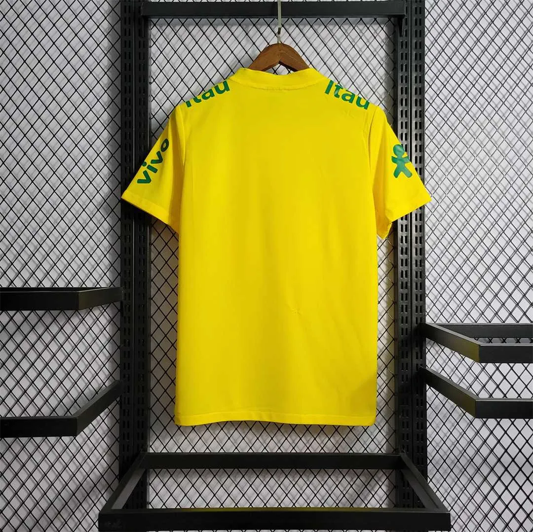 2122 Brazil Pre-Game Yellow 6