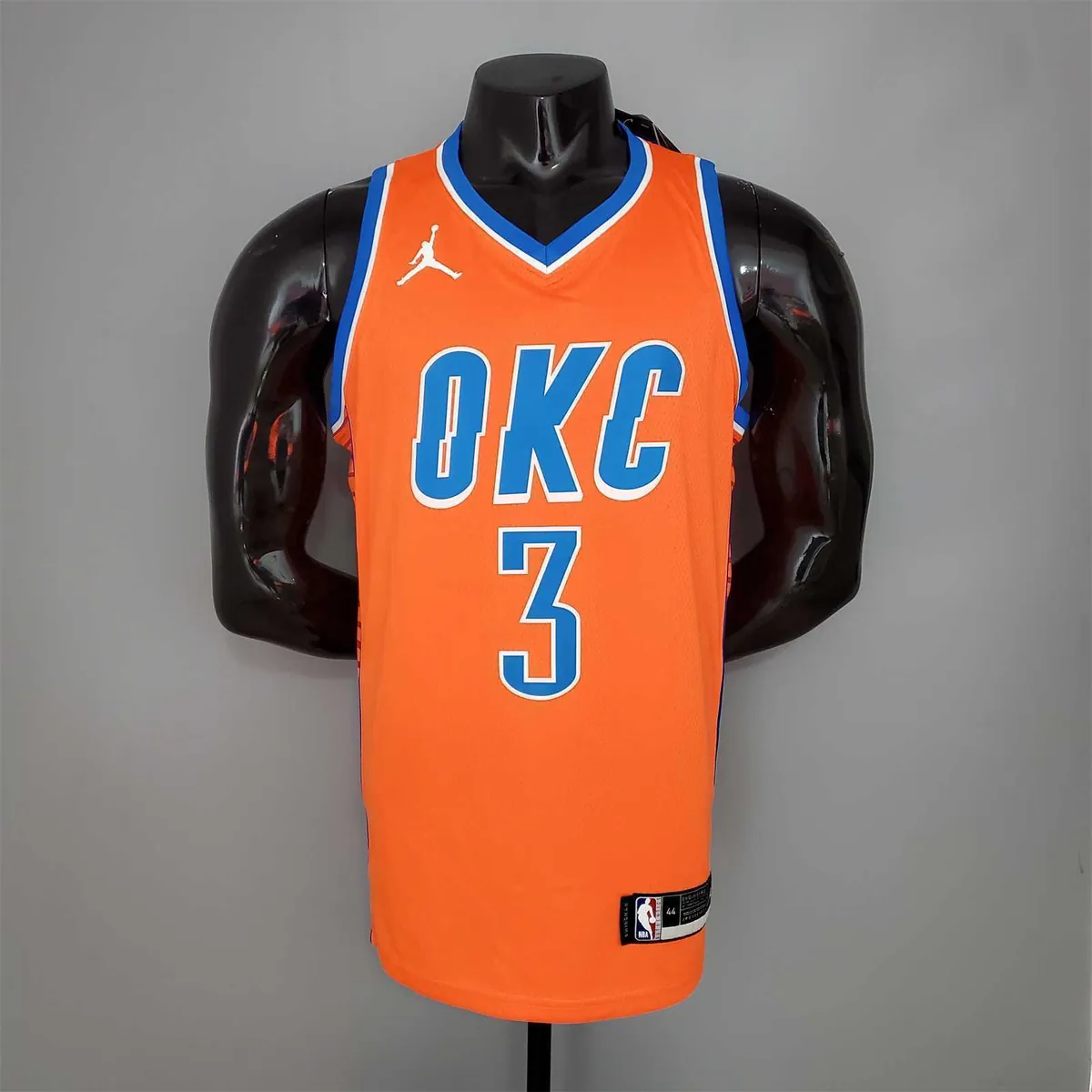 PAUL#3 Thunder Jordan Orange 9