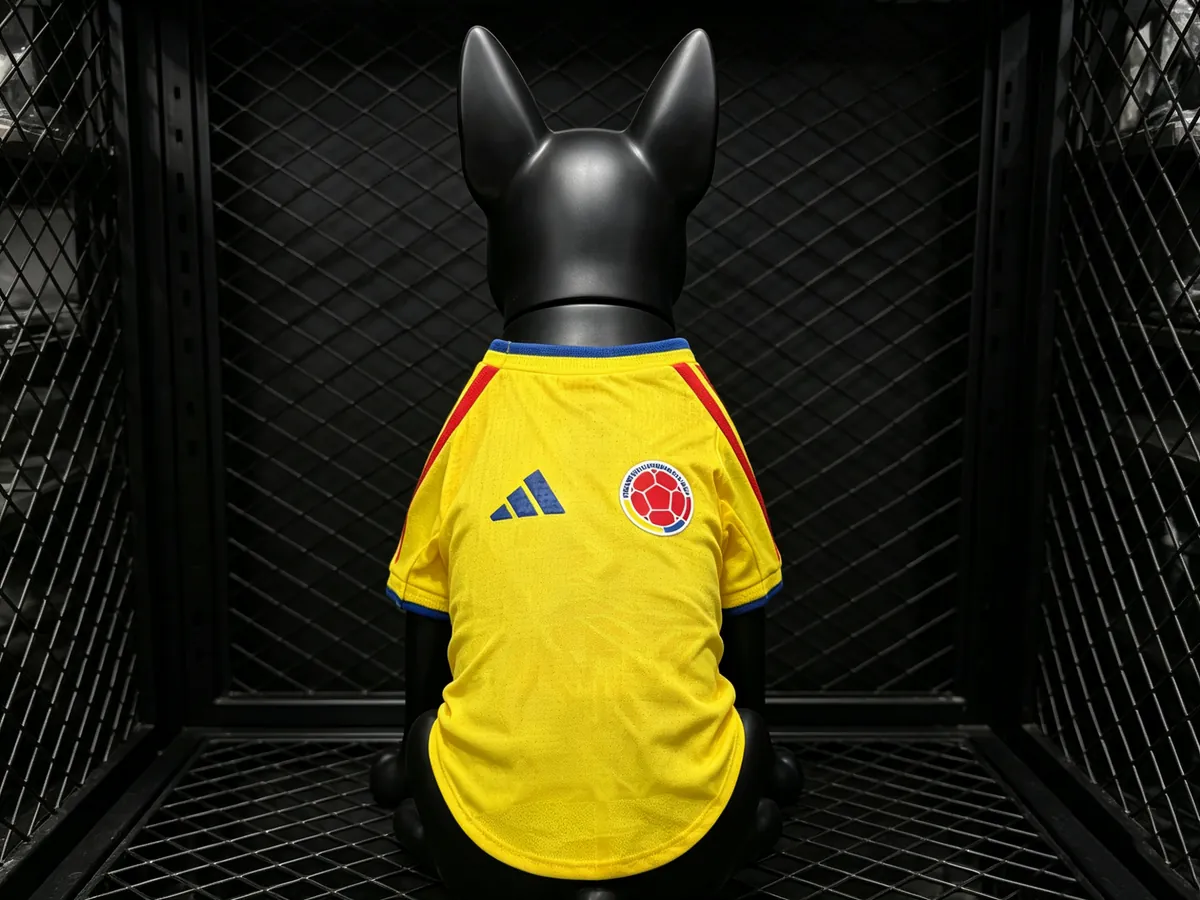 2026 World Cup Colombia Home Kit Pet Jersey Yupoo 3 2