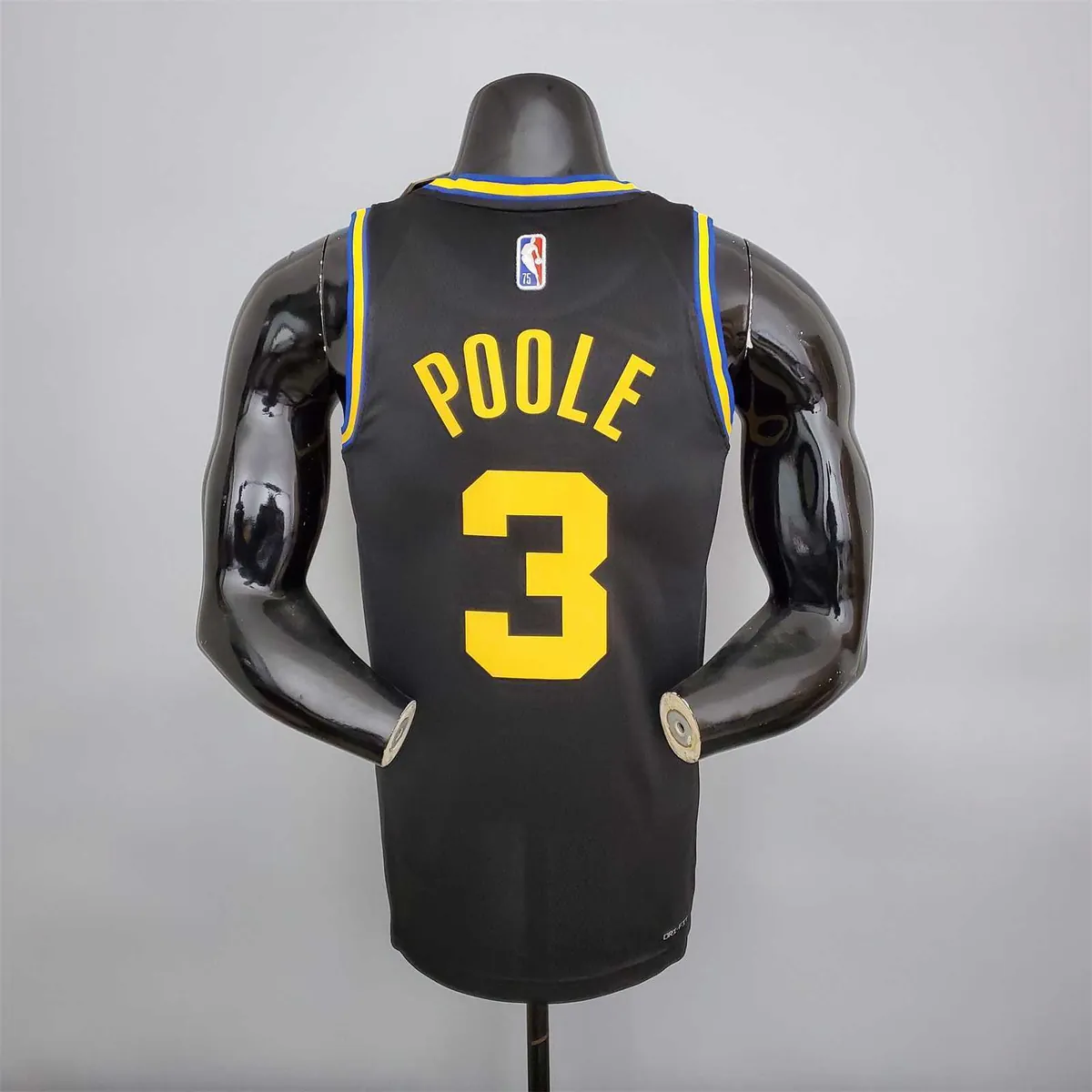 2022 75th Anniversary Poole #3 Warriors City Edition Black 5