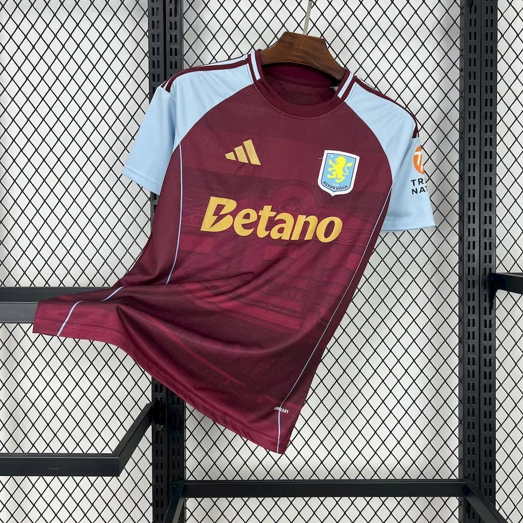 25-26 Aston Villa Home Shirt Football Uniforms AAAAJersey Dropship Yupoo 7