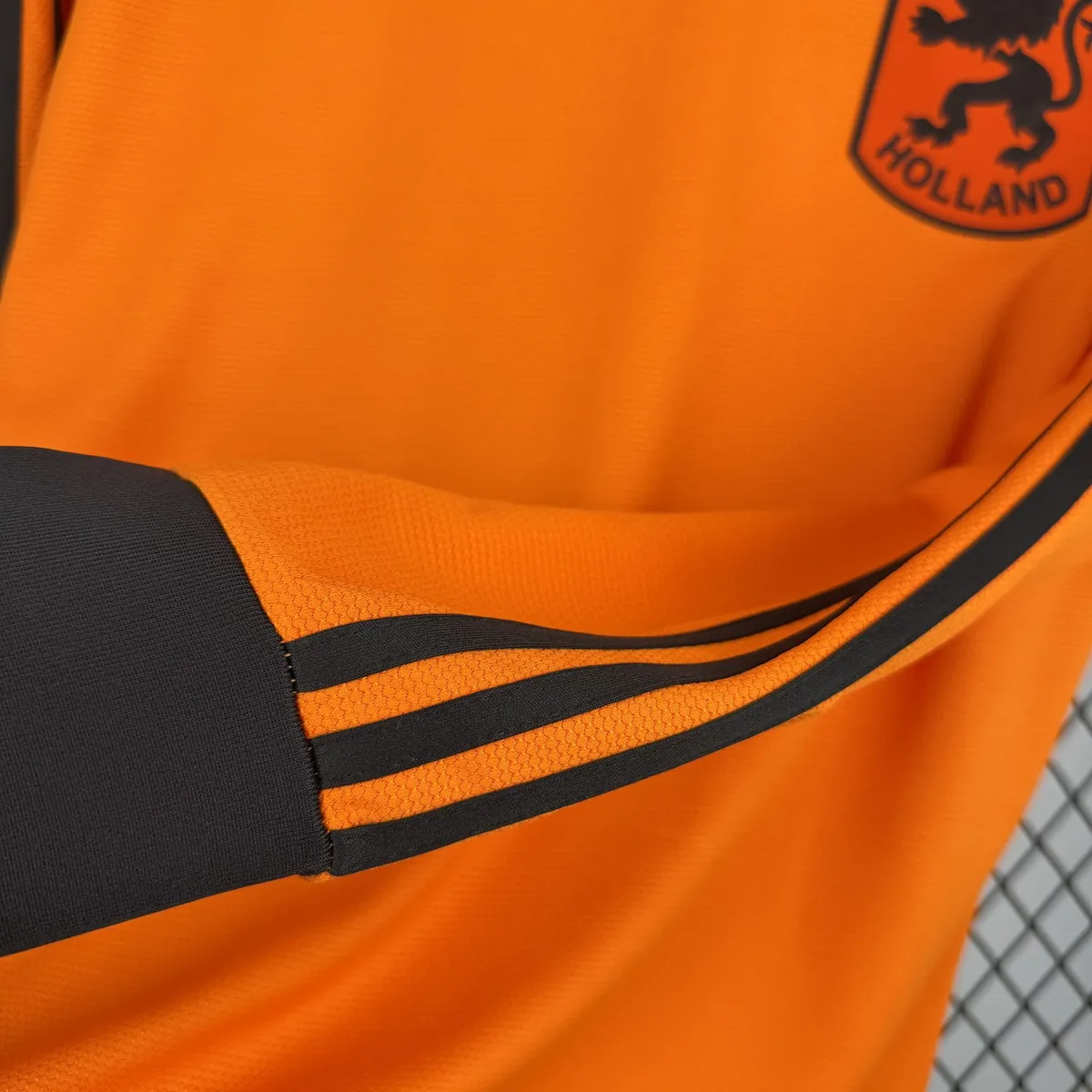 1980 Netherlands Home Mens Retro Kit Vintage Soccer Long Sleeve T-Shirt AAAAJersey Supplier Yupoo 6 4