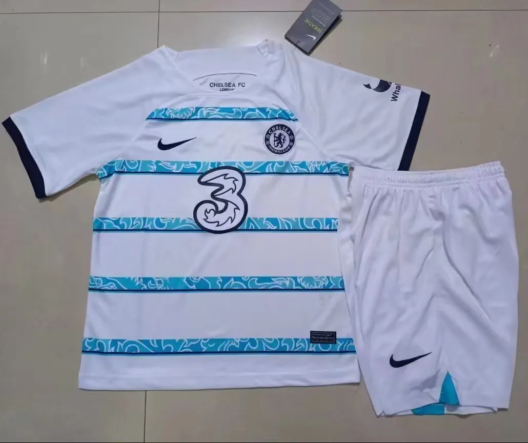22-23 Chelsea away kids kit 3