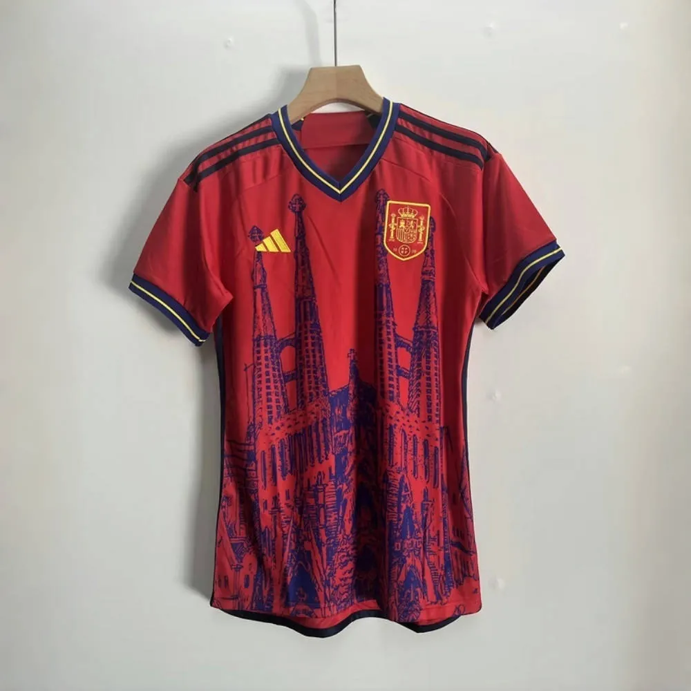 2023 Spain Special Edition S-XXL Cheap Soccer Jerseys 6