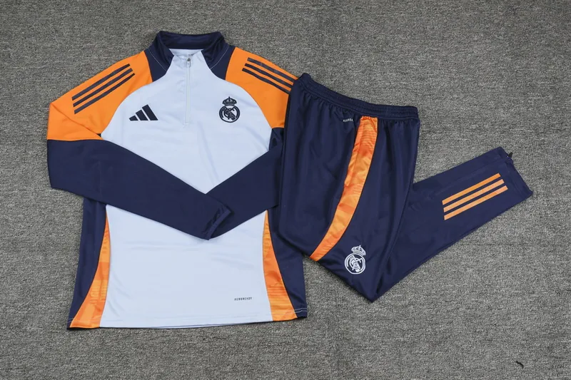 24-25 Real Madrid Long Sleeve Training Suit Football Shirts 1