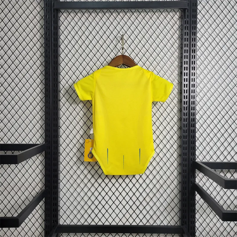 23-24 Baby Al Nassr FC Home Size 9-12 Football Shirt 1