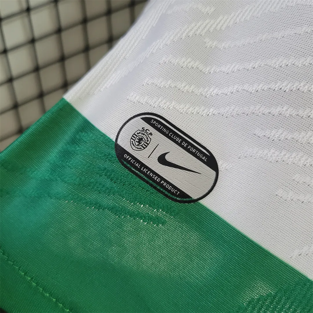 23-24 Sporting Lisbon Home Kit Player Version Shirt Football Jerseys Yupoo 1